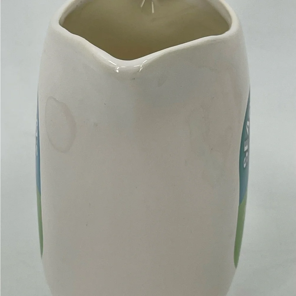 Seagram’s Gin “The Perfect Martini”‎ Gin Ceramic White Bar Pitcher Vintage